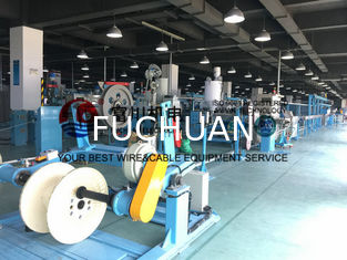 Fuchuan PU-PET-PVC-Verdrängungs-Maschine, Draht-Extruder-Linie BV BVR für Draht-Durchmesser 5-20mm