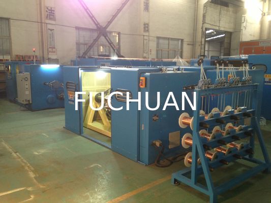 FUCHUAN 4000 Twist Kupferdraht Bündelungsmaschine Touchscreen Betrieb 19 Stück