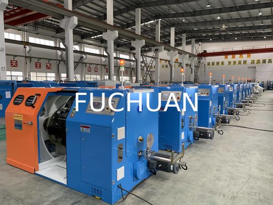 Effiziente Kupferdraht-Verdrillmaschine 11KW Verdrillung Linksdrehung Ausrüstung