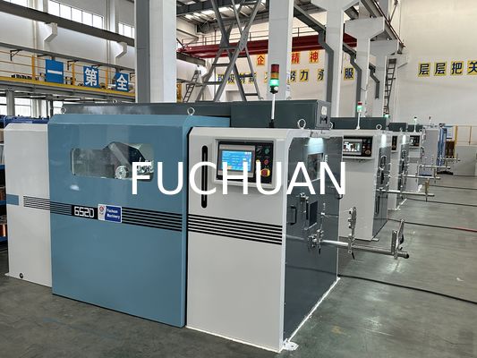 Verzinnte Drahtlitze Kupferdraht 630 Double Twist Bündelmaschine Fuchuan