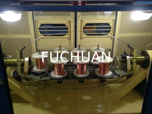 FUCHUAN 4000 Twist Kupferdraht Bündelungsmaschine Touchscreen Betrieb 19 Stück