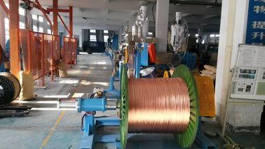 Kabel Kupferdraht Extrusionsmaschine Linie für Automobile PVC / PP / PE Draht