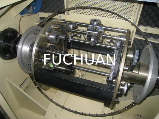 250 mm Bobbin Draht Stranding Maschine 0,3Kgf Einzeldreh Z Richtung Ausrüstung