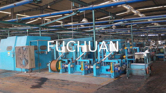 400 Tube Silber Jackett Kupferdraht Bunching Maschine Drehen 30Kw geringer Lärm