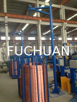 Blaue Single Shaft Draht Bündelmaschine nehmen Sie 630mm Bündelt Kupferdraht