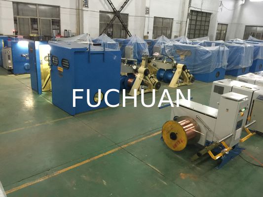 19-teilige flexible Drahtdrehmaschine, verzinnte Drahtbündelungsausrüstung FUCHUAN