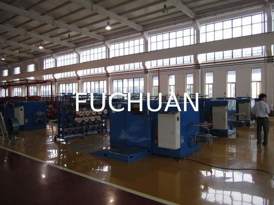 Double Twist Buncher Wire Stranding Machine 5Kgf Magnetpulverkupplungsausrüstung