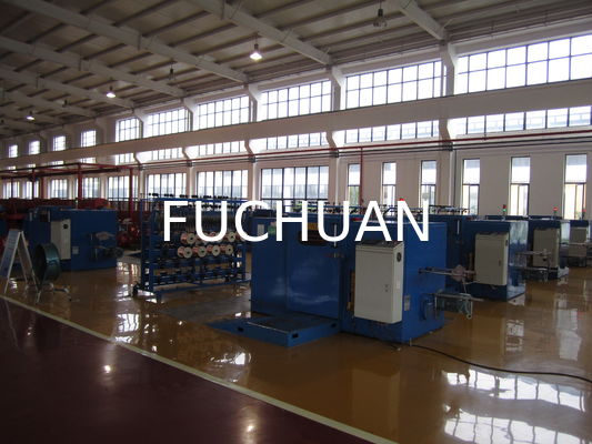 Double Twist Buncher Wire Stranding Machine 5Kgf Magnetpulverkupplungsausrüstung