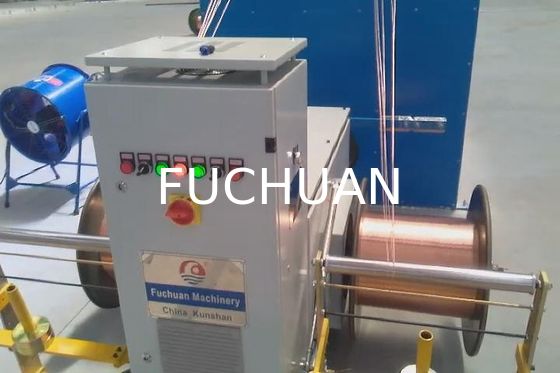 Verdrillmaschine für verzinnte Kupferdrähte 5,5 kW Medizintechnik Luft- und Raumfahrt Doppelkopf