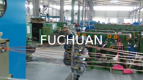 Maschine zum Bündeln von Kupferdraht aus Aluminium Automatische elektromagnetische Bremsanlage