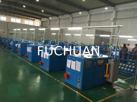 7,5 kW Drahtverdrillungsmaschine FUCHUAN 2,5 kgf Sky Blue Wire Buncher Equipment