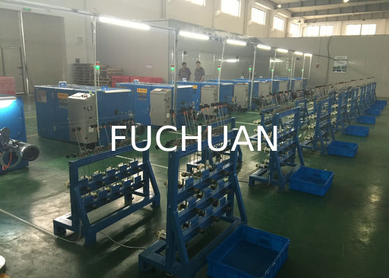7000-Wendel-Kupferdraht-Verdrillmaschine Bündelung 0,05 mm - 0,28 mm Einzelader