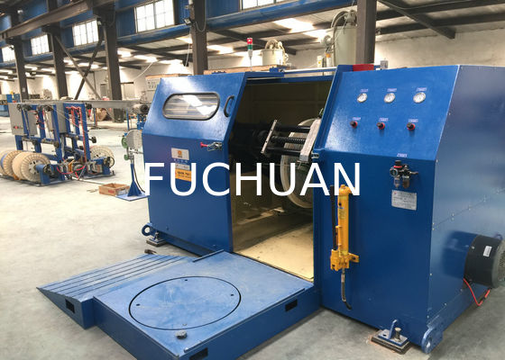 Fuchuan-Kupferkern-Draht-einzelne Verdrehen-Maschine 30MM-200MM Kabel Verlegung Ausrüstung