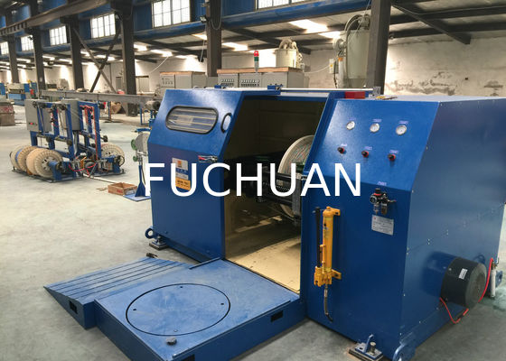 Fuchuan Kupferdraht-Rahmen-Einzel-Verdrehungsmaschine Kabelverlegung 500 U/min Max. Geschwindigkeit