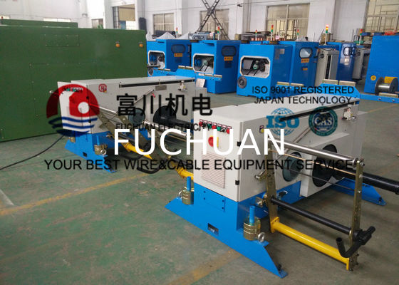 Aktive Doppelwellen-Abwickelmaschine, Doppeldreh-Bündeler, 1,5 kW, Himmelblau 630