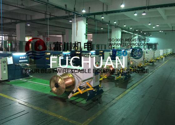 FUCHUAN Touch Screen Double Twist Bündelmaschine Buncher Pitch 6,3-52,3