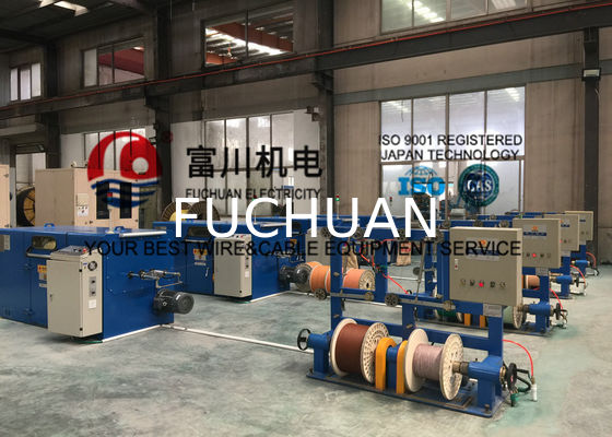 FUCHUAN Touch Screen Double Twist Bündelmaschine Buncher Pitch 6,3-52,3