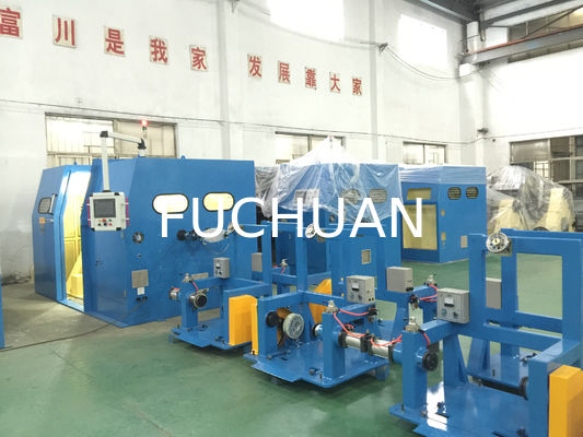 22 kW Double Twist Bunching Machine Core Wire Normal Twisting Buncher Equipment