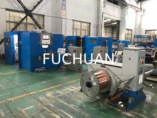 Kupferdraht-Bündelmaschine, Verdrillung, Verseilung, 0,05–2,5 mm Durchmesser