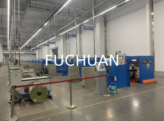 Doppeldrehmaschine Kupferdrahtkabel Bündelung Fuchuan Hochgeschwindigkeitsgeräte