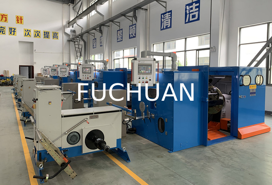 Fuchuan Hochgeschwindigkeitsdraht-Doppeldrehmaschine Kupferdrahtkabel-Buncher