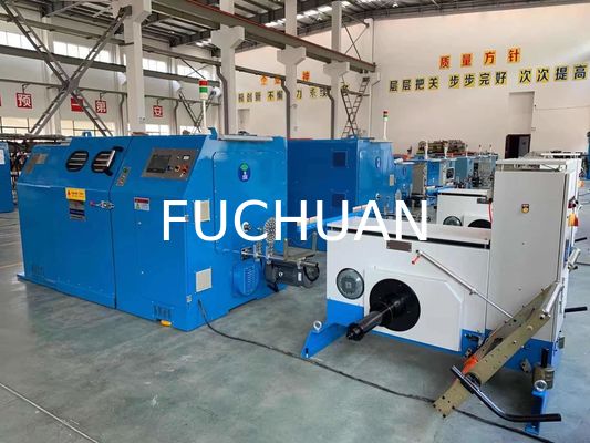 Schnelle Geschwindigkeit 4500 kg Kupferdraht-Bündelmaschine, Drahtproduktion mit 0,2–1,04 mm Durchmesser