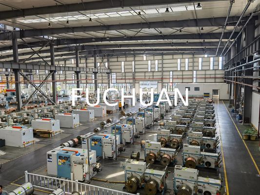 Elektrische Kupferdraht-Bündelmaschine zum Verseilen verschiedener Drahttypen mit einer Mindestgeschwindigkeit von 100 m