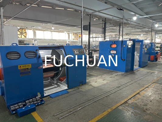 Automatische 100-350 kg/h Kupferdrahtverwebungsmaschine mit 100 m/min Geschwindigkeit