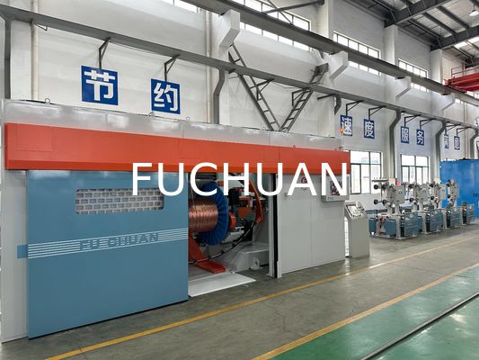 Drahtbündelmaschine, doppelt gedrehter, blanker Kupferdraht, der elektronische Steigungsänderungen kombiniert