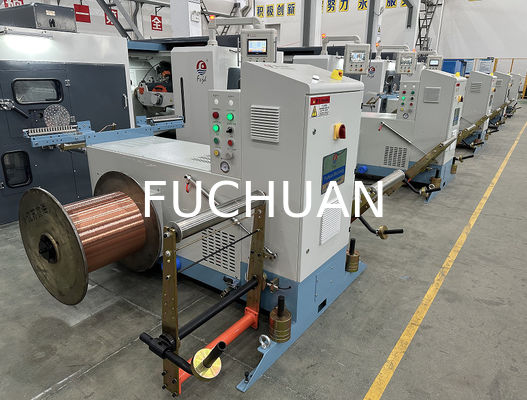 Doppelt gedrehte Kupferdraht-Bündelmaschine, max. 50 Quadratmeter Querschnitt, emaillierter blanker Aluminiumdraht