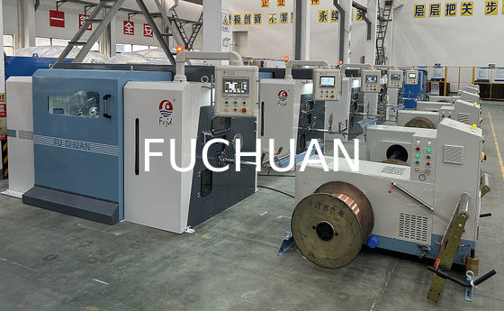 Aluminiumdraht-Kupferdraht-Bündelmaschine verdichtete Drehung 0,12 mm 0,45 mm Ausrüstung