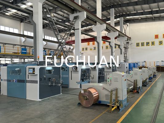 Verzinnte Drahtlitze Kupferdraht 630 Double Twist Bündelmaschine Fuchuan
