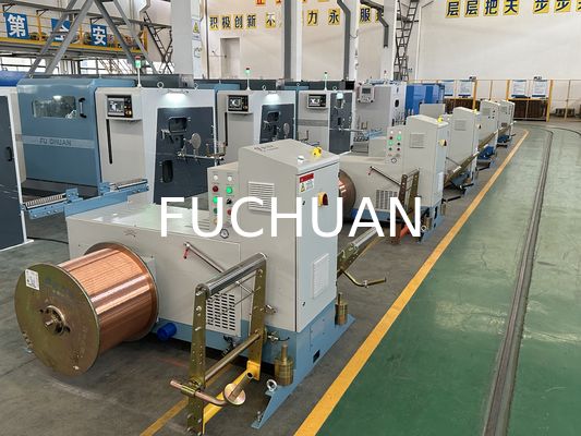 Verzinnte Drahtlitze Kupferdraht 630 Double Twist Bündelmaschine Fuchuan