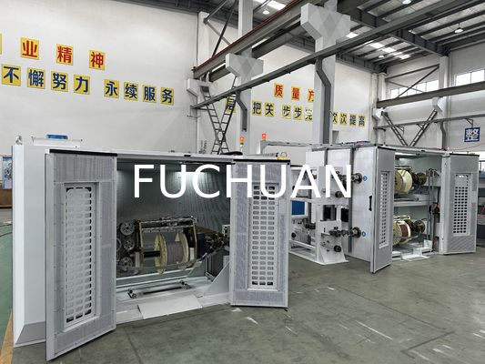 Kupfer 0,8-2,8 mm Kabelkerndraht Double Twist Bunching Machine Buncher Twisting Winding