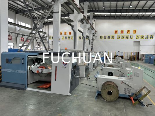 Hochgeschwindigkeits-Kupferdraht-Doppeldreh-Bündelmaschine Abdeckung 0,8 mm2 bis 16 mm2 aus China Fuchuan