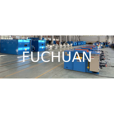 Kupferdraht-Bündelmaschine, automatisch, Modell FC 250B, Hochgeschwindigkeits-Verseilung von ultrafeinen Leitern
