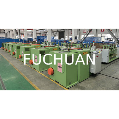 Fuchuan 400b Hochgeschwindigkeitsbündelungsmaschine für Feinkupferdraht, Stufenlose Dreh- und Schrägstandsregelungskabelmaschinen