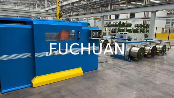 Kupferdraht-Verseilmaschine, entwickelt für einfache Wartung und schnelle Einrichtung, um Produktionsunterbrechungen und Kosten zu minimieren