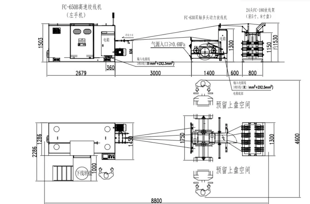 Neuer Typ 0,12-0,68 mm Hochgeschwindigkeitsdrehmaschine f&uuml;r die Verarbeitung von Kupfer- und Aluminiumkabeln 1