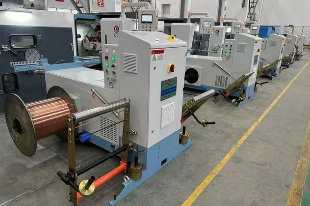 High-Speed 650B Automatic Double Twist Bunching Machine for Copper Wire for Winding Manufactured by The Best 3